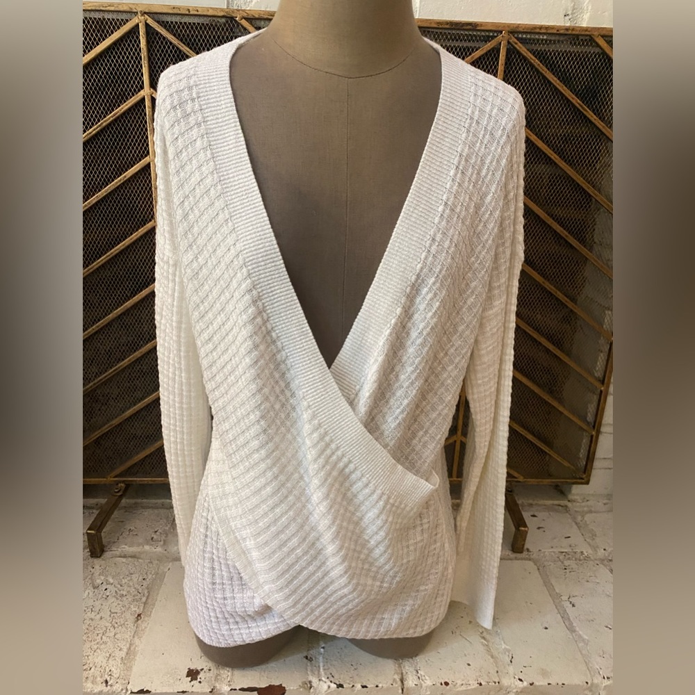 Express Criss-Cross Front Layering Sweater Size Medium